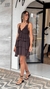 Vestido Curto Babados na internet