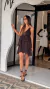 Vestido Curto Babados