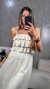 Vestido Nude Babados na internet