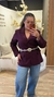 Blazer Over Vinho - Mi Ferrareze