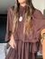 Vestido Boho Gola Alta