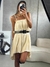 Vestido Chiffon Alça - Mi Ferrareze