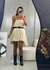 Vestido Chiffon Alça