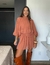 Vestido Boho Gola Alta - Mi Ferrareze