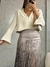 Blusa Alfaiataria Areia - Mi Ferrareze