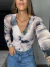 Blusa Tule Marmorizada Sommer - loja online