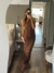 Vestido Tule Marrom Sommer - Mi Ferrareze