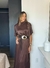 Vestido Cetim Transpassado - comprar online