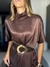 Vestido Cetim Transpassado na internet