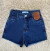 Short jeans azul escuro - comprar online
