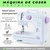 MAQUINA DE COSER MTI SM-505 MULTIFUNCION CON PEDAL - comprar online