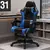SILLA GAMER ERGONOMICA DYVAN 73210 - comprar online