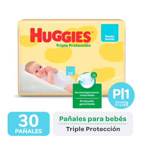 Pequeño x30 Huggies Classic