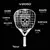 V2050 - WHITE BLACK SKULL - Skull Padel