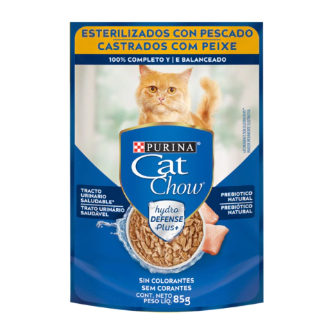 Cat Chow - Pouch Comida húmeda 85gr