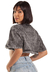 Camiseta Cropped Grafics Flowers Floating - loja online