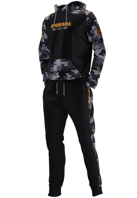 Conjunto Moletom Canguru Army Night Camuflagem - comprar online