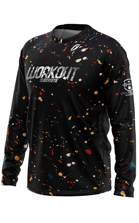 Camiseta Manga Longa Unx Treino Academia Splash Balls - comprar online