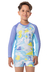 Conjunto Sunga com Camiseta Proteção UV 50 Infantil Praia Dino Land - comprar online