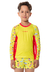 Conjunto Sunga com Camiseta Proteção UV 50 Infantil Praia Neon Dino - comprar online