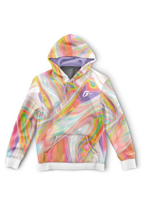 Moletom Canguru Holográfico Translúcido - comprar online