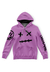 Moletom Canguru Graffiti Sad Smile Roxo - comprar online
