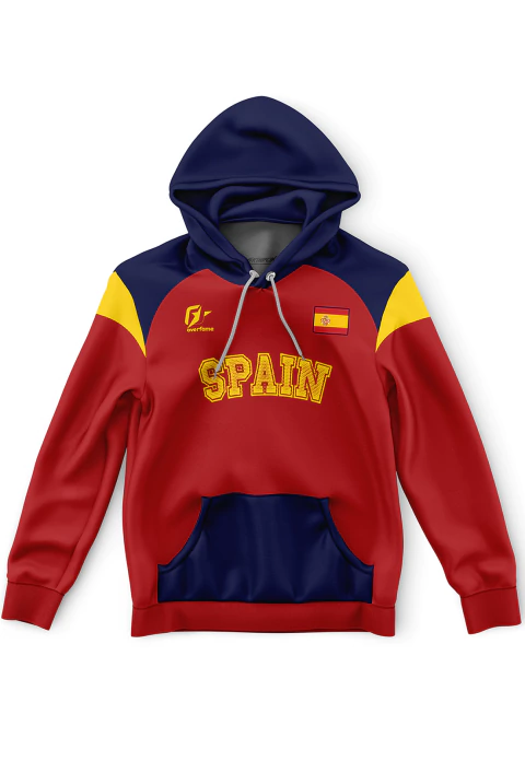 Moletom Canguru Espanha Old School 1 - comprar online