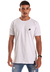 Camiseta Slim Basics Over Branco Patch - comprar online