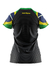 Camiseta Baby Look Filtro Uv Brasil Bandeira Overfame Preto na internet