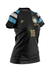 Camiseta Baby Look Filtro Uv Argentina Copa Preto Tri Campeã - comprar online