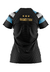 Camiseta Baby Look Filtro Uv Argentina Copa Preto Tri Campeã na internet