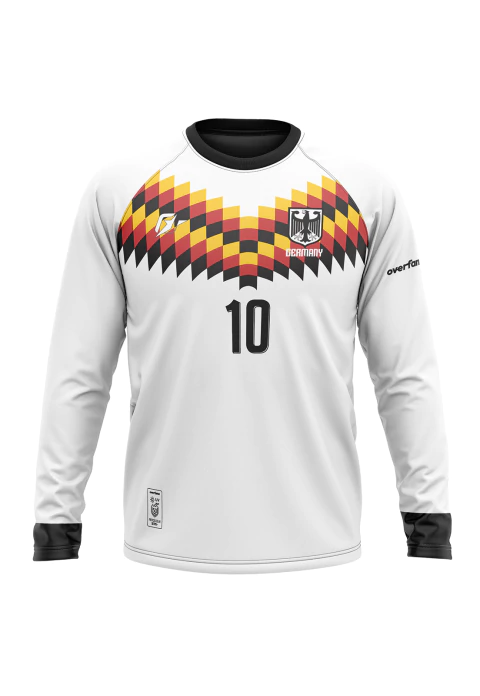 Camiseta Manga Longa Filtro Uv Alemanha Torcedor Retrô 1994 - comprar online