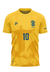 Camiseta Filtro Uv Brasil Canarinho Amarelo Cristo Redentor - comprar online