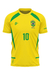 Camiseta Filtro Uv Brasil Canarinho Torcedor Retrô Penta - comprar online