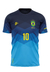 Camiseta Filtro Uv Brasil Canarinho Azul Torcedor Retrô - comprar online