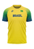 Camiseta Filtro Uv Brasil Overfame Amarelo - comprar online