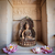 Budha marrom e dourado - comprar online