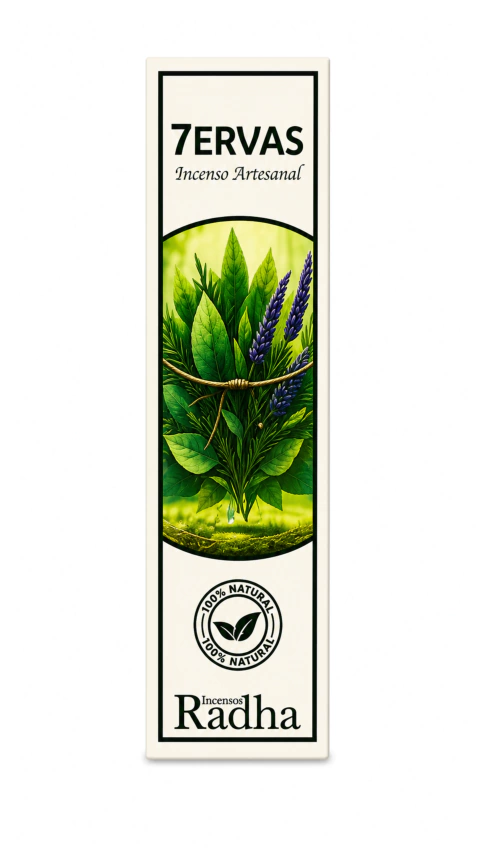 7 ERVAS - 100% NATURAL - LINHA EXPERIÊNCIA