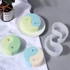 MOLDE SILICONA YING YANG (UNIDAD)