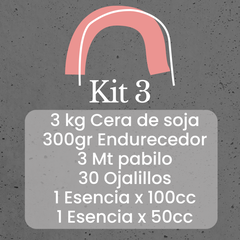KIT 3 (CON ESENCIAS)