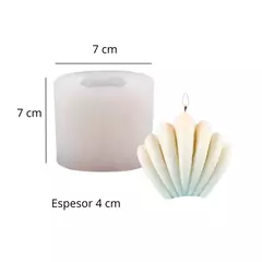 Molde caracola ostra corona - comprar online