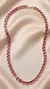 Colar choker Riviera corações dourado Folheado (azul - rosa) na internet
