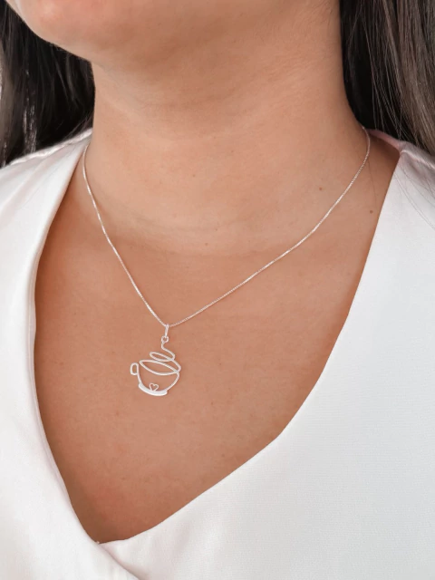 Colar Xícara de Café G