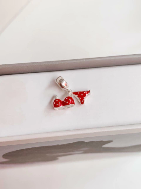 Berloque Biquini Vermelho