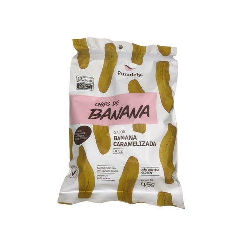 Chips de Banana Caramelizada