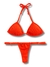 BIQUINI GOLDEN ENERGY MARQUINHA LARANJA NEON