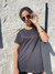TShirt Camiseta Feminina Tradicional You Know the Path by Walking..."Você Conhece o Caminho..." Chumbo