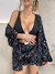 Kimono em Paetê com Veludo - loja online