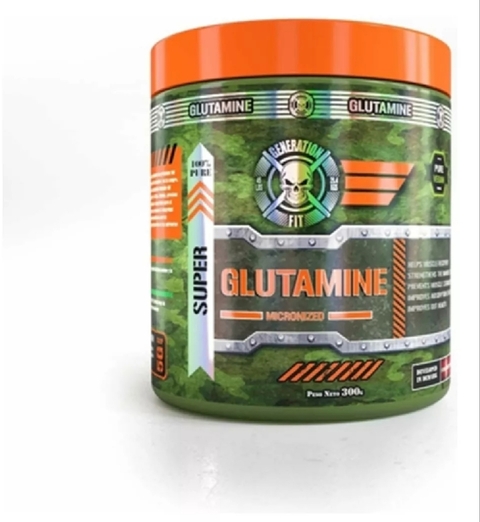 Glutamina Micronizada 300gr Generation Fit Sabor Sin sabor