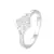 ANILLO PLATA 925 FLOR PUNTOS DE LUZ - comprar online
